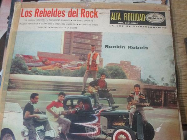 Los Rebeldes del Rock Disco LP