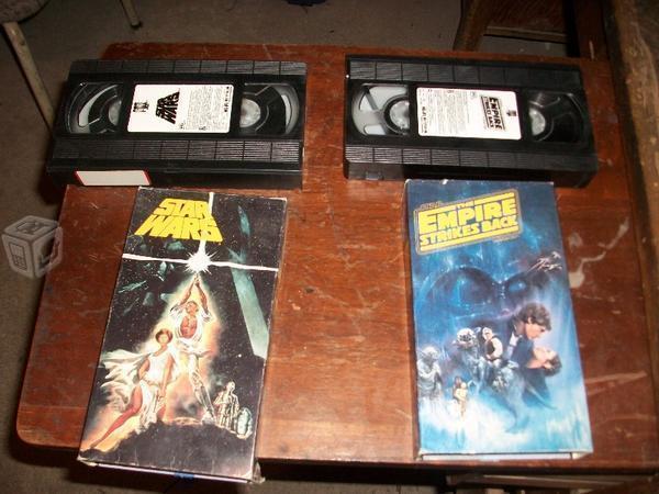 Peliculas vhs star wars