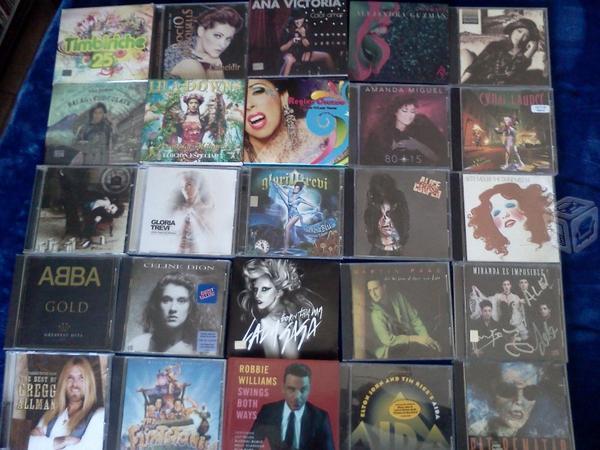Discos CD 's originales, varios artistas y géneros