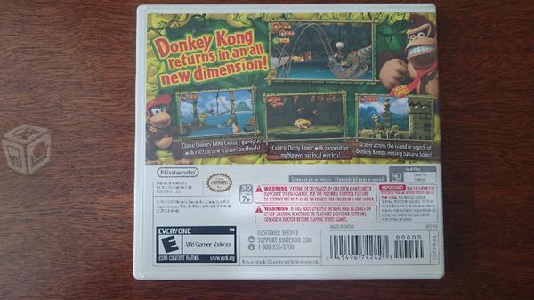 Donkey Kong Country Nintendo 3DS XL