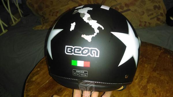 Casco italiano 3/4 certificado nuevo