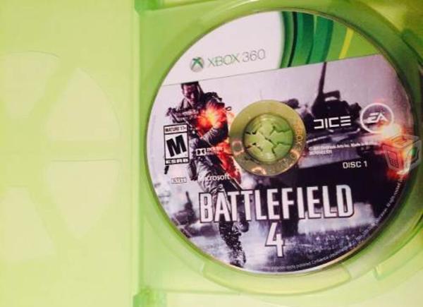 Battlefield 4 Xbox 360 Perfecto Estado