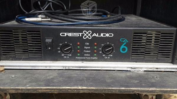 Amplificador Crest Audio CA 6