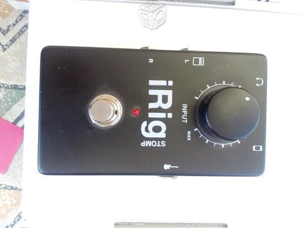 Irig stompbox interface de audio