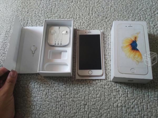 iPhone 6 s Dorado 16 gigas, libre