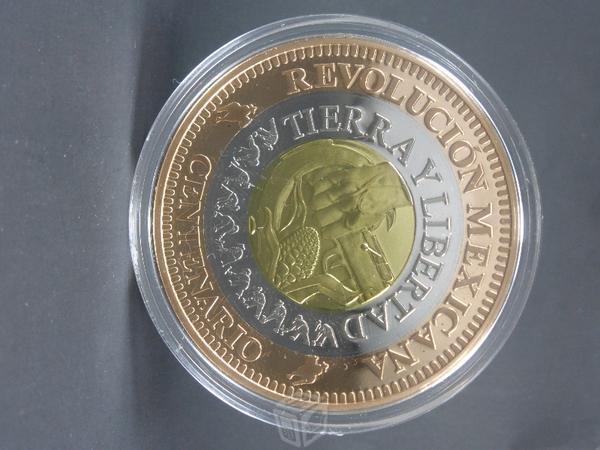 Medalla trimetálica centenario _ casa de moneda