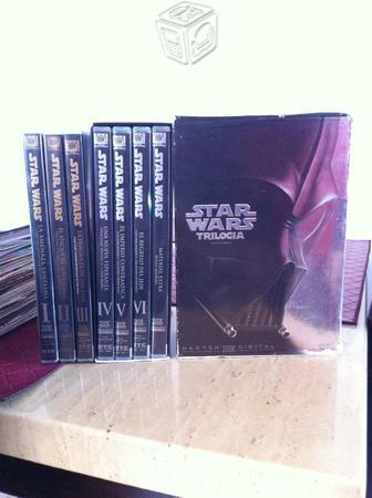 Colección de DVD de starwars