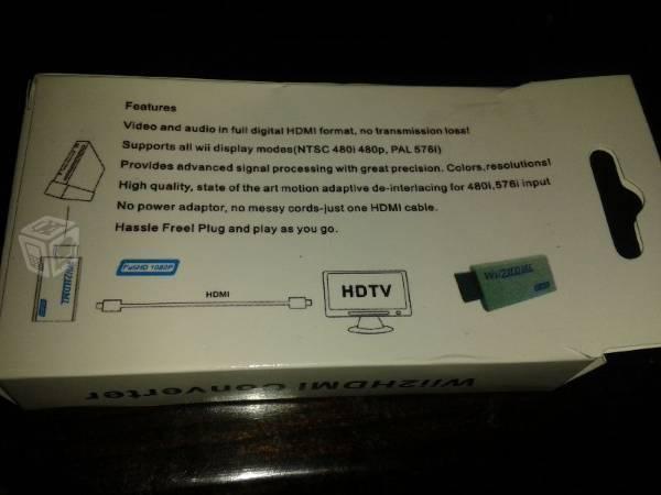 Convertidor de wii HDMI (NUEVO)