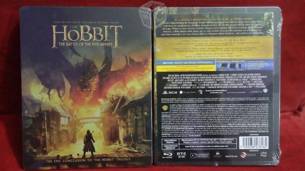 El hobbit la batalla de los 5 ejércitos Steelbook