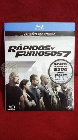 Rapidos y furiosos 7 blu-ray