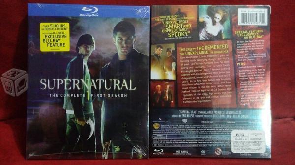 Supernatural primera temporada blu-ray