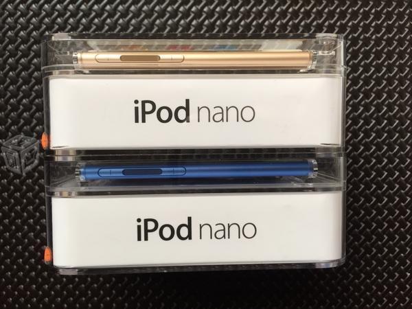 IPOD NANO AZUL Y ORO nuevos y sellados