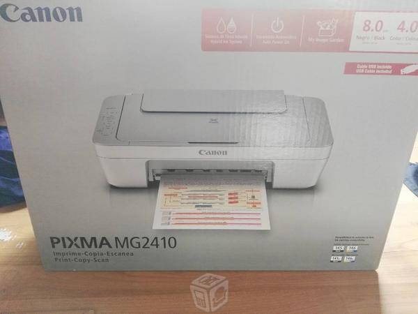 Impresora Canon Nueva imprime copia y escanea