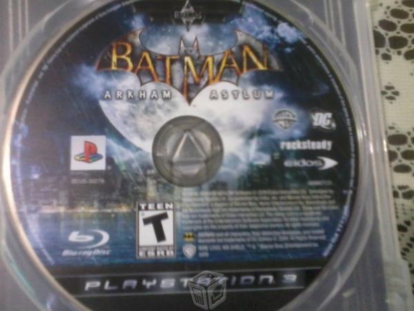 Batman Arkham Asylum Para Play3