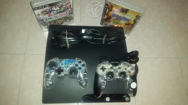 Ps3 Slim 2juegos 2 controles