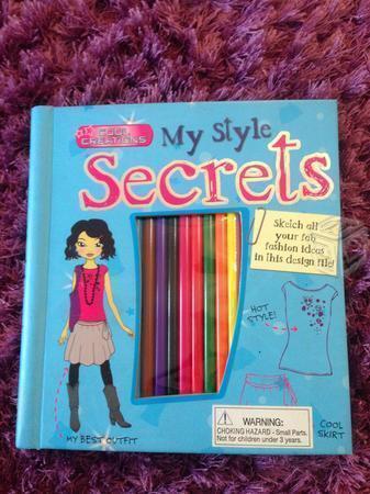 Libro para colorear my style secrets