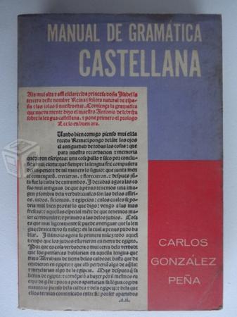 Carlos Gonzalez Peña - Manual de gramatica castell