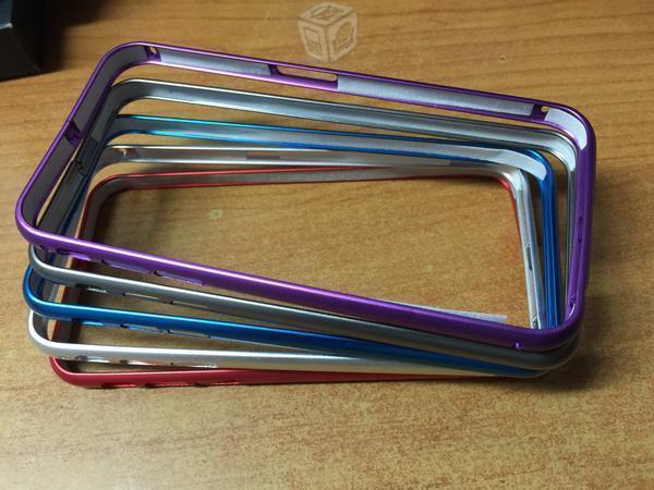 Bumper de aluminio para iPhone 6 y 6s