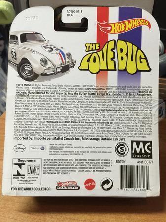 Hot Wheels Retro Volkswagen Beetle Herbie