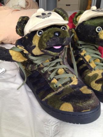 Jeremy Scott Adidas camo bear