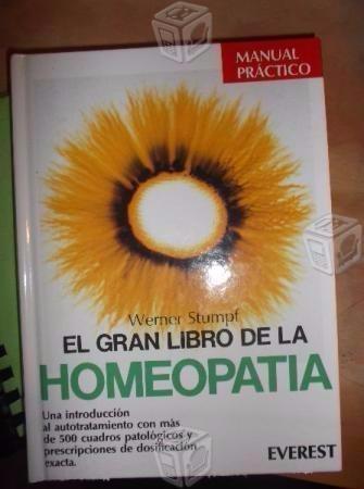 Dos libros de medicina : homeopatia y remedios