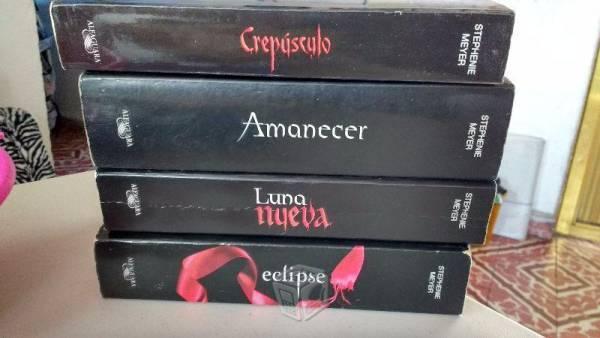 Saga Crepúsculo en buen estado