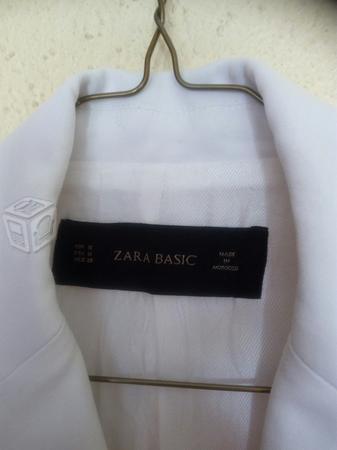 Saco blanco Zara