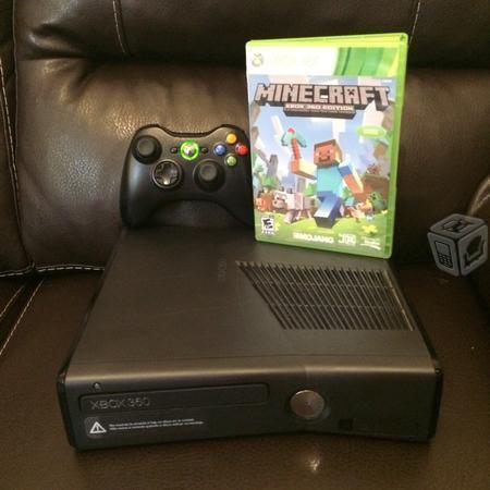 Xbox 360 con Minecraft