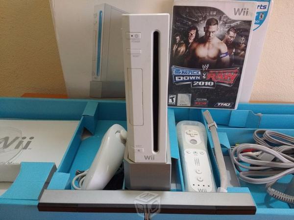 Wii blanco original completo con caja y manual