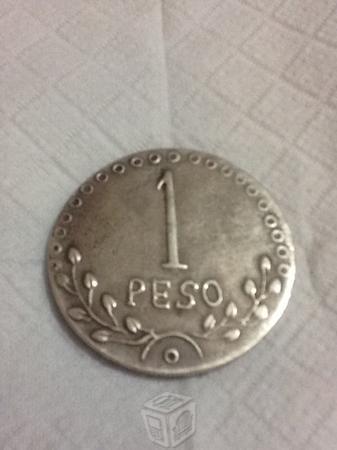 Moneda 1 peso del parral 1913
