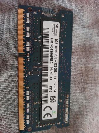 Memoria DDR3 LAPTOP 4GB bus