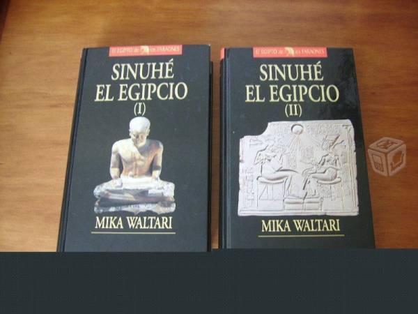Libros Sinuhe el Egipcio Tomos I y II