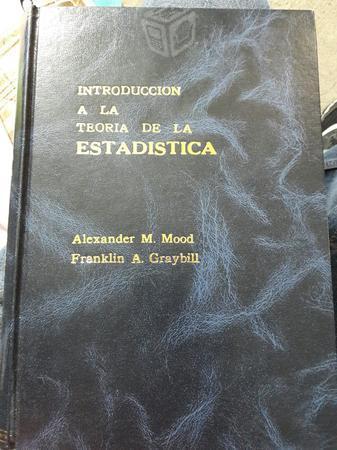 Libro copiado estadística único Mood