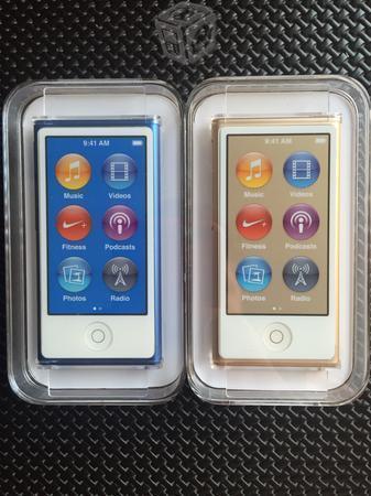 IPOD NANO AZUL Y ORO nuevos y sellados