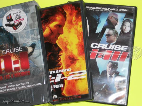 Dvd trilogia mision imposible ORIGINAL