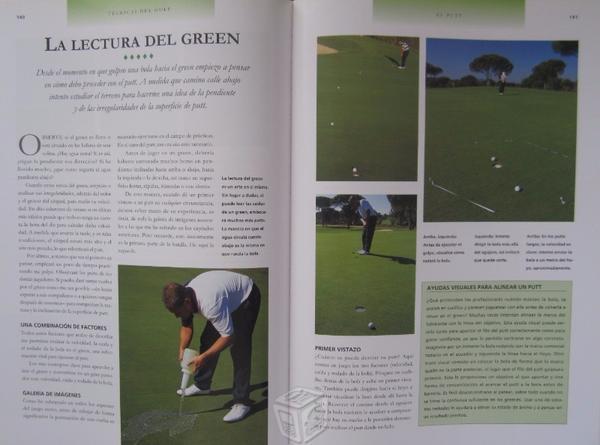 Excelente libro técnicas del golf