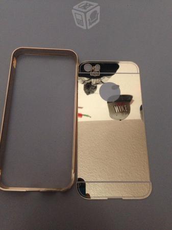 Funda dorada de espejo para iphone 5 o 5s