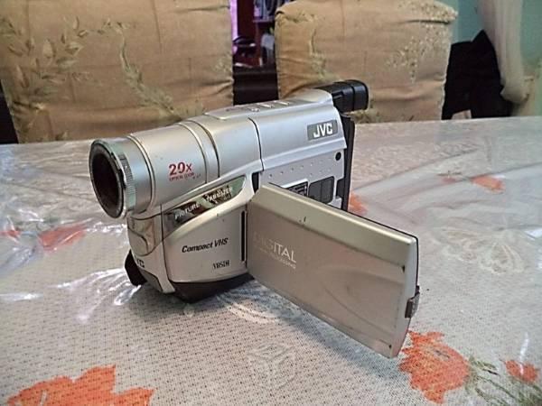 En buen estado videocamara JVC