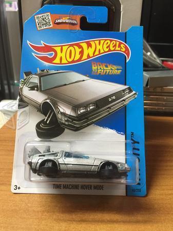 Hot Wheels Time Machine Hover Mode BTTF