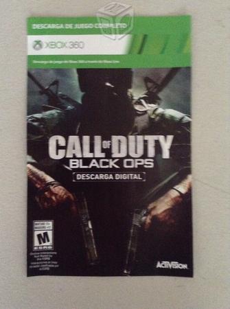 Black ops 1 digital! Xbox 360