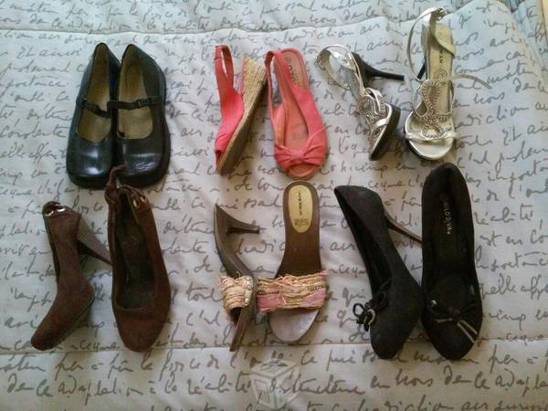 6 pares de zapatos