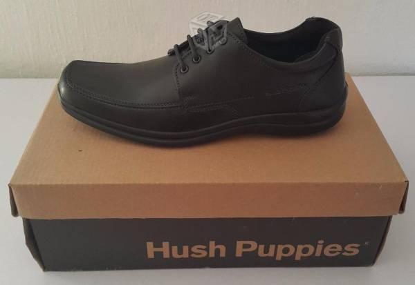 Zapato Hush Puppies Original Choclo negro nuevos