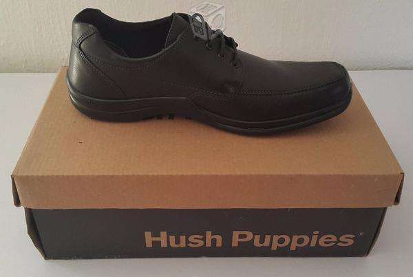Zapato Hush Puppies Original Choclo negro nuevos