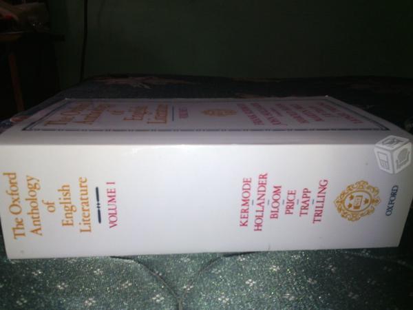 Libro The Oxford Anthology of English Literature