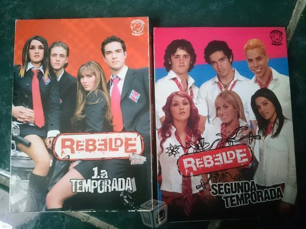 DVD Rebelde primera y segunda temporada