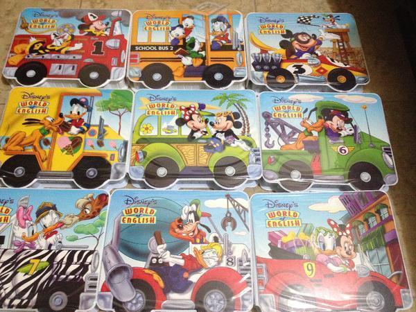 Mundo de Ingles Disney Dvd Curso Profesional Cuade