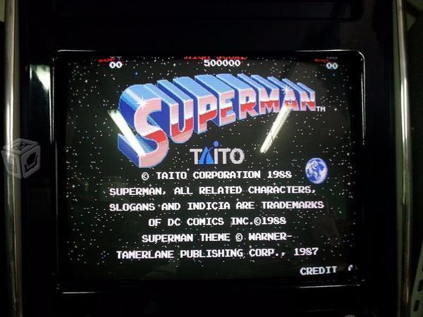 Superman 1988 Taito Japan Jamma Funcionando