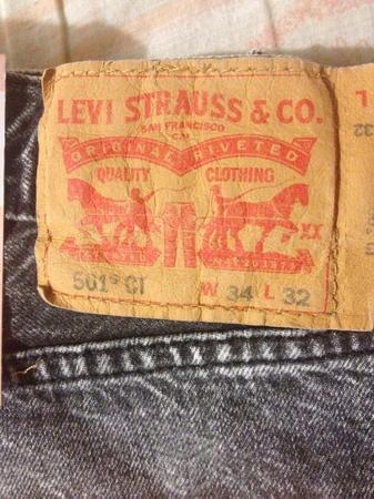 Pantalón Levis 501 CT t.34