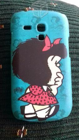 Funda Mafalda verde s3 mini