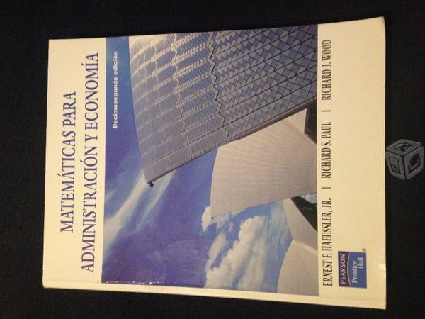 Matemáticas para Administración y Economía